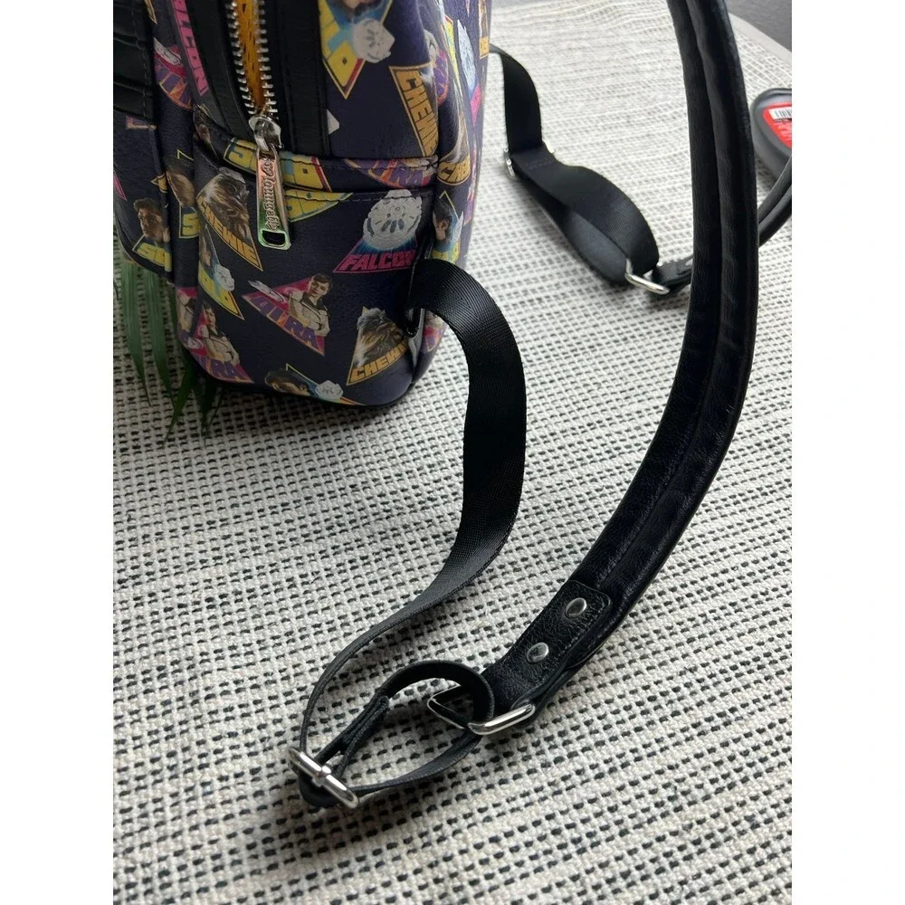 Loungefly Star Wars Blue and Black Backpack Leather